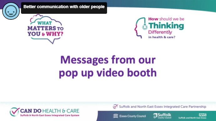 Better communication with older people video thumbnail