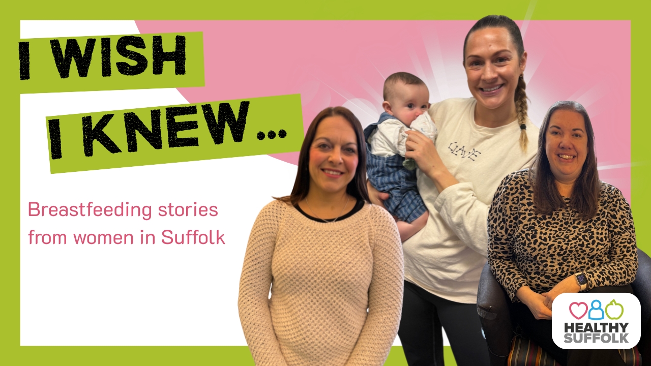Three local women pictured who have shared their breastfeeding journey as part of the I Wish I Knew campaign