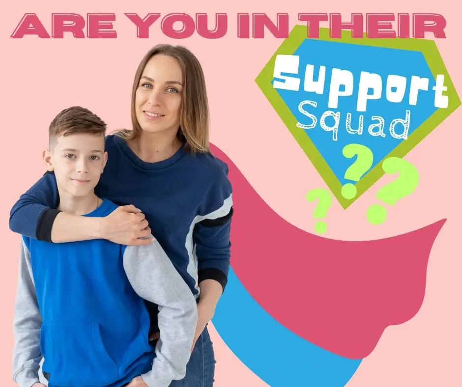 Support Squad - Mother and Son pictured