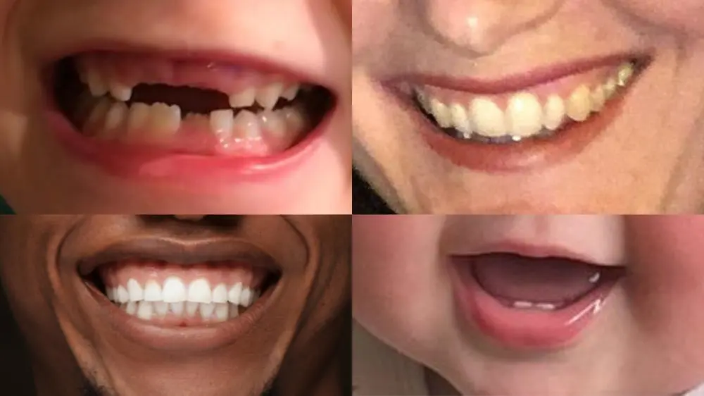 Four big smiles